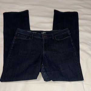 Loft Ann Taylor Curvy Boot Jeans 16T